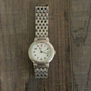 Swiss Army stainless steel watch